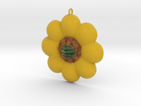 Sun Flower Style Pendant in Full Color Sandstone