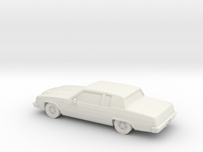 1/87 1980 Buick Electra Coupe in White Natural Versatile Plastic