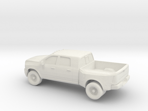 1/87 2010 Dodge Ram 3500 Dually in White Natural Versatile Plastic