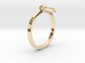 Horse Tie Ring - Sz. 6 in 14K Yellow Gold