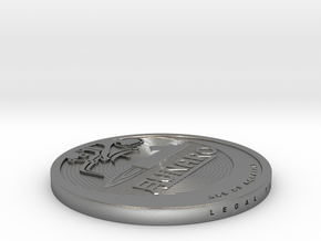 Old 2013 Lunaro Coin. in Natural Silver