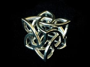 The Cage (20mm) in Fine Detail Polished Silver