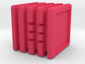 Dice95 in Pink Processed Versatile Plastic
