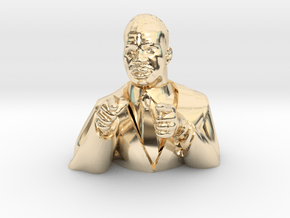 Martin Luther King Figurine  in 14K Yellow Gold