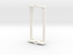 Bachmann frame adapter in White Processed Versatile Plastic