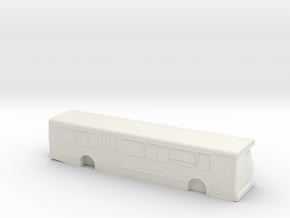 HO scale orion v bus in White Natural Versatile Plastic