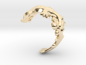Diplocaulus Ring -Small- (Free-size) in 14K Yellow Gold