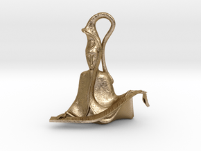 Harmony Sculpture in Polished Gold Steel