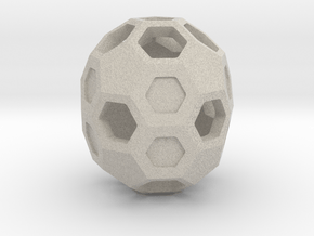 Buckyball C70 in Natural Sandstone