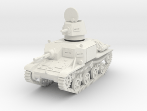 PV55B Type 92 (Open Hatch) (28mm) in White Natural Versatile Plastic