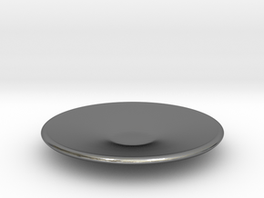 Large plate　1/12 in Polished Silver