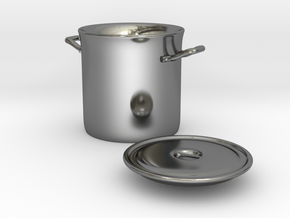 Stockpot　1/12 in Fine Detail Polished Silver