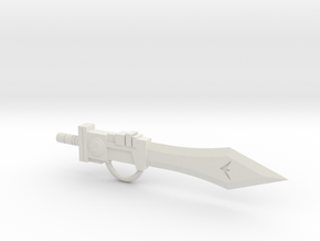 TW Muddy G1 Sword M (V1.1) in White Natural Versatile Plastic