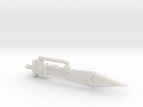 TW Swoop G1 Sword in White Natural Versatile Plastic