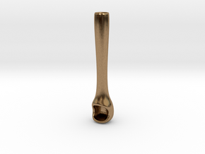 Mini Tobacco Pipe in Natural Brass