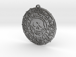 Doubloon in Natural Silver