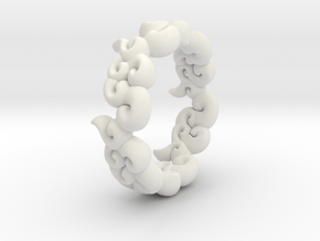 Six Clouds size:7.5-8 in White Natural Versatile Plastic