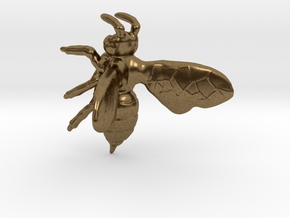Bee in Natural Bronze