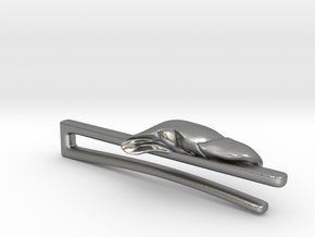 Anatomical Liver Tie Clip in Natural Silver