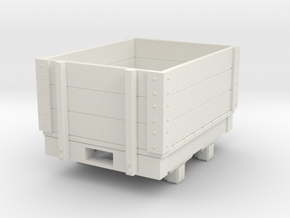 Gn15 small 4ft open wagon in White Natural Versatile Plastic
