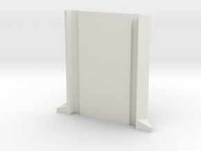 SciFi Pillar and Walls - Basic Pillar in White Natural Versatile Plastic