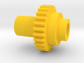 Inventing room Key Right Gear (9 of 9) in Yellow Processed Versatile Plastic
