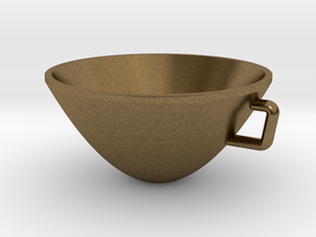 Parabolic Cup in Natural Bronze