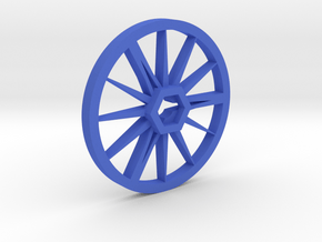 Needle-Fly 8n :: Robot Wheel for 8mm nuts in Blue Processed Versatile Plastic