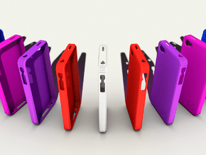 iPhone 4 Case in Purple Processed Versatile Plastic