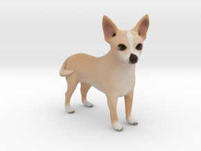 Custom Dog Figurine - Chompers in Full Color Sandstone