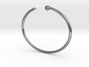 Serpent Bracelet - Small in Fine Detail Polished Silver