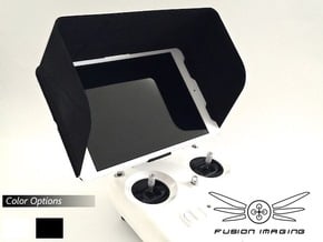 iPad Mini Visor / FPV Deep Hood - Easy Glide in Black Natural Versatile Plastic