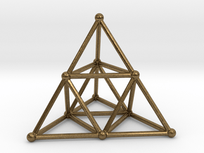 TETRAHEDRON (stage 2) in Natural Bronze