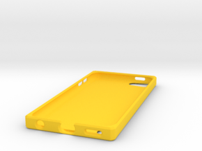 Ipod 5th Case in Yellow Processed Versatile Plastic