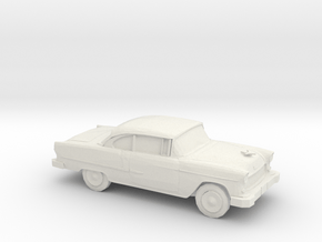 1/87 1955 Chevrolet Bel Air  in White Natural Versatile Plastic