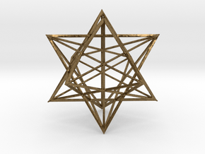 Small Stellated Dodecahedron in Natural Bronze