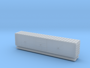 Hy Cube Box Car - Zscale in Tan Fine Detail Plastic