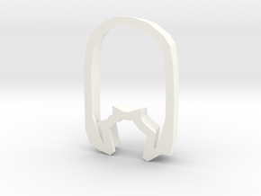 Osaka cookie cutter in White Processed Versatile Plastic