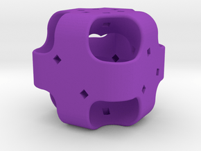 Dice110 in Purple Processed Versatile Plastic