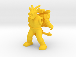 Angon Ghoatbuster Figure (plastic) in Yellow Processed Versatile Plastic
