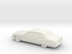 1/87 1996 Cadillac Fleetwood Brougham  in White Natural Versatile Plastic