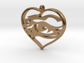 Heart and Soul in Natural Brass