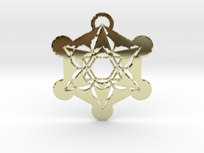 Metatrons Cube  in 18k Gold