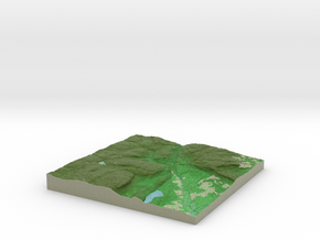Terrafab generated model Tue Dec 30 2014 10:36:56  in Full Color Sandstone