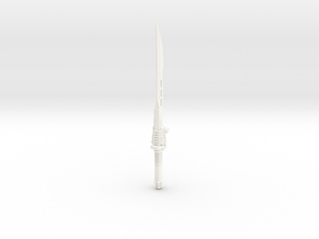ACC-21-Sword 6-7inch in White Processed Versatile Plastic