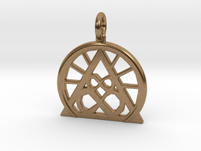 SACREDLIFE SYMBOL OF ABUNDANCE in Natural Brass