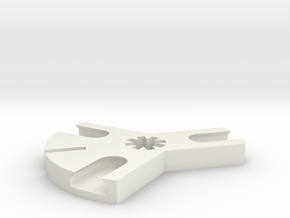 Iceblock Stick Joiner (3 way) in White Natural Versatile Plastic