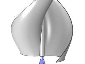 WT1 ATOA VerWindTurbine (1) in White Natural Versatile Plastic