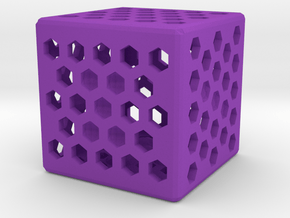 Dice114 in Purple Processed Versatile Plastic