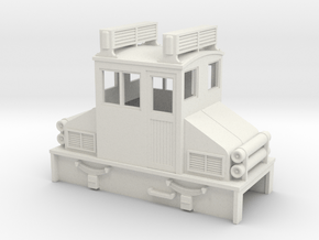 009 early steeplecab IC loco v2 in White Natural Versatile Plastic